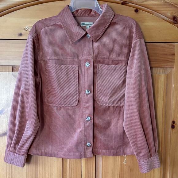 Democracy Tops - Democracy Corduroy Shirt Jacket